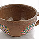 Order Soup Cup 'Mosaic'. Elena Zaychenko - Lenzay Ceramics. Livemaster. . Mugs and cups Фото №3