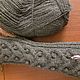 Fingerless gloves knit long M 26, 182. Mitts. HOBBIMANIYA. My Livemaster. Фото №6