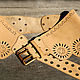 Belt made of genuine leather (nubuck), Straps, Denpasar,  Фото №1