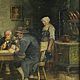 Винтаж: Картина «Таверна в Баварии». Картины винтажные. Антиквариат и Винтаж. Ярмарка Мастеров.  Фото №4