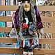 Баба-Яга текстильная ручной работы, 50 см. Народная кукла. Ручной Лис. Ярмарка Мастеров.  Фото №5