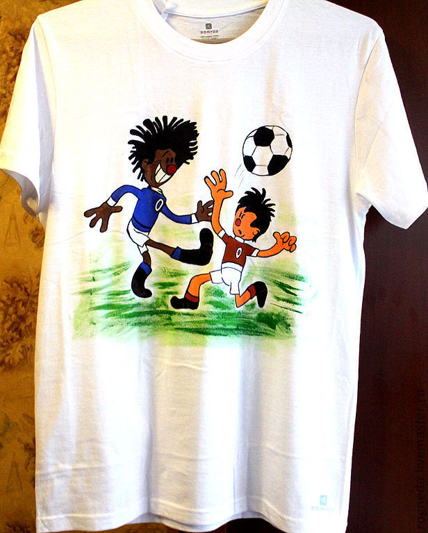 купить футболки с фото футболистами