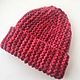 hat knitted. Hat Merino. knitting to order. Dobryninskaya Manufactory
