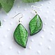 Серьги. Летняя свежесть. Серьги классические. Studio Shabby авторские украшения. Ярмарка Мастеров.  Фото №4