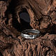Защитное кольцо женское, серебряное кольцо оберег с фианитом. Кольца. VITACREDO (украшения из серебра). Ярмарка Мастеров.  Фото №5