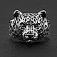 Ring-signet: Leopard, Signet Ring, Tolyatti,  Фото №1