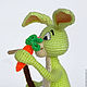 Rabbit amigurumi pattern. Crochet Easter bunny. Knitting patterns. Pichugina Elena (Dushevnye Igrushki). Интернет-магазин Ярмарка Мастеров.  Фото №2