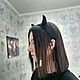 Повязка на голову с рогами. Повязки. galina.toys.pnz. Интернет-магазин Ярмарка Мастеров.  Фото №2