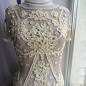 Одежда handmade. Livemaster - original item Irish lace. Blouse 