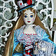 Order Porcelain doll Alice in Wonderland handmade. Frans. Livemaster. . Dolls Фото №3