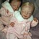 Куклы-реборны двойняшки из молда Салия, генезис. Куклы Reborn. Rebornenok. Ярмарка Мастеров.  Фото №6