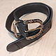 Order Alligator belt with an author's buckle. roman-bushuev (bags-bush). Livemaster. . Straps Фото №3