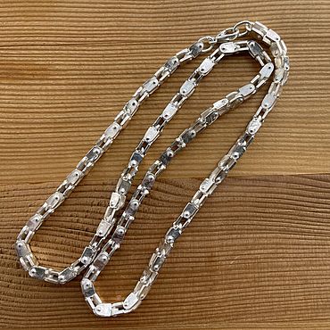  ручной работы. Ярмарка Мастеров - ручная работа Цепь серебряная. Handmade.