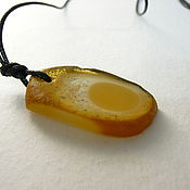 Украшения handmade. Livemaster - original item Pendant made of natural amber 