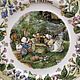 Винтаж: Тарелка "THE MEETING " по мотивам «Brambly Hedge». Тарелки винтажные. Vintage My Story (Ирина). Интернет-магазин Ярмарка Мастеров.  Фото №2