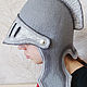  Knight's Helmet grey. Bath accessories. HANDMADE Studio. My Livemaster. Фото №4