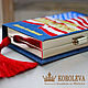 clutches: Clutch-book, 'in search of America'. Clutches. golden-library. Online shopping on My Livemaster.  Фото №2