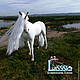 Конь/единорог Мираж, бархатный пластик белый. Мягкие игрушки. LaSSSka.hm. Ярмарка Мастеров.  Фото №5