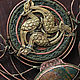 "The Lindisfarne legacy" колье. Подвеска. Julia Chernopazova Art Jewelry. Ярмарка Мастеров.  Фото №6