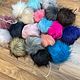POM-poms of different colors from ecomech, Fabric, Moscow,  Фото №1