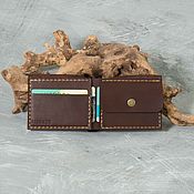 Сумки и аксессуары handmade. Livemaster - original item Conservative wallet. Handmade.