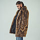 Mens beaver fur coat for winter brown. Mens outerwear. Forestfox. Family Fur Atelier. Online shopping on My Livemaster.  Фото №2