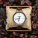 «Juliet Brown» от Timbersun, деревянные наручные часы ручной работы, Часы наручные, Москва,  Фото №1