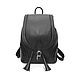  Women's leather backpack black Valencia Mod P50-111, Backpacks, St. Petersburg,  Фото №1