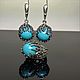 Order Carnel jewelry set with turquoise in silver DS0099. Sunny Silver. Livemaster. . Jewelry Sets Фото №3