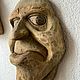 Заказать Деревянная интерьерная маска на стену, ручная работа. Рязанский Резчик. Derevyannye-interernye-maski. Ярмарка Мастеров. . Маски интерьерные Фото №3