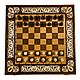 Order Carved chess 'Ikat' Art. .099. Gor 'Derevyannaya lavka'. Livemaster. . Chess Фото №3
