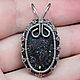 Dragon Egg. Pendant with lab opal. Black opals in resin. Pendant. Mosaic Opal (mosaicopal). My Livemaster. Фото №5