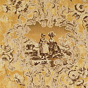 Английская ткань William Morris с птичками для штор