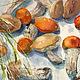 Order Watercolor painting Mushrooms. Summer still life. Pictures for the soul (RozaSavinova). Livemaster. . Pictures Фото №3