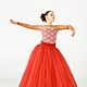 Платье для бальных танцев Gold Hyacinth стандарт. Костюмы. EleganceTS. Интернет-магазин Ярмарка Мастеров.  Фото №2