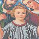 Святое семейство 2 вариант. Иконы. Елена-вышивка бисером. Ярмарка Мастеров.  Фото №4