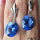 very beautiful earrings with large topaz luxury!
