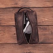 Сумки и аксессуары handmade. Livemaster - original item Travel bag made of genuine leather Colombo M. Handmade.