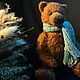 Заказать Мишка из мохера в шарфике. TEENY TEDDY игрушки ручной работы. Ярмарка Мастеров. . Мишки Тедди Фото №3
