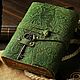 Винтажный кожаный блокнот гримуар (натуральная кожа). Блокноты. Ilona-Bookiniya ЭЗОкниги сакральных знаний. Ярмарка Мастеров.  Фото №4