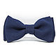 Bow tie dark blue solid, Ties, Moscow,  Фото №1
