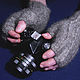 Men's knitted fingerless gloves Winds, Mitts, Klin,  Фото №1