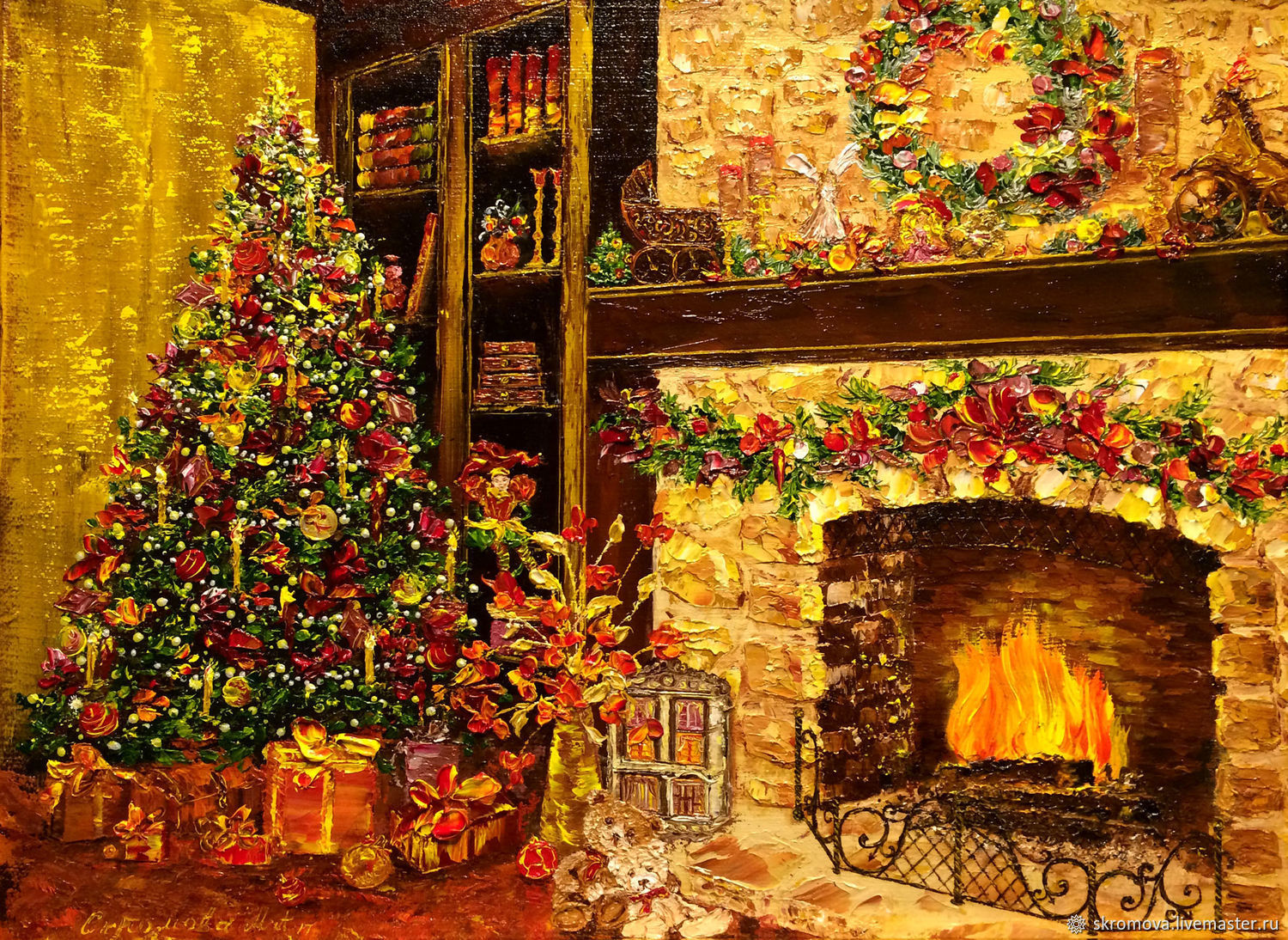Новый год и Рождество в живописи
