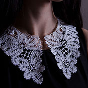 Collar lace dress