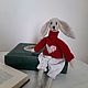 Заяц в свитере, Амигуруми куклы и игрушки, Великий Новгород,  Фото №1