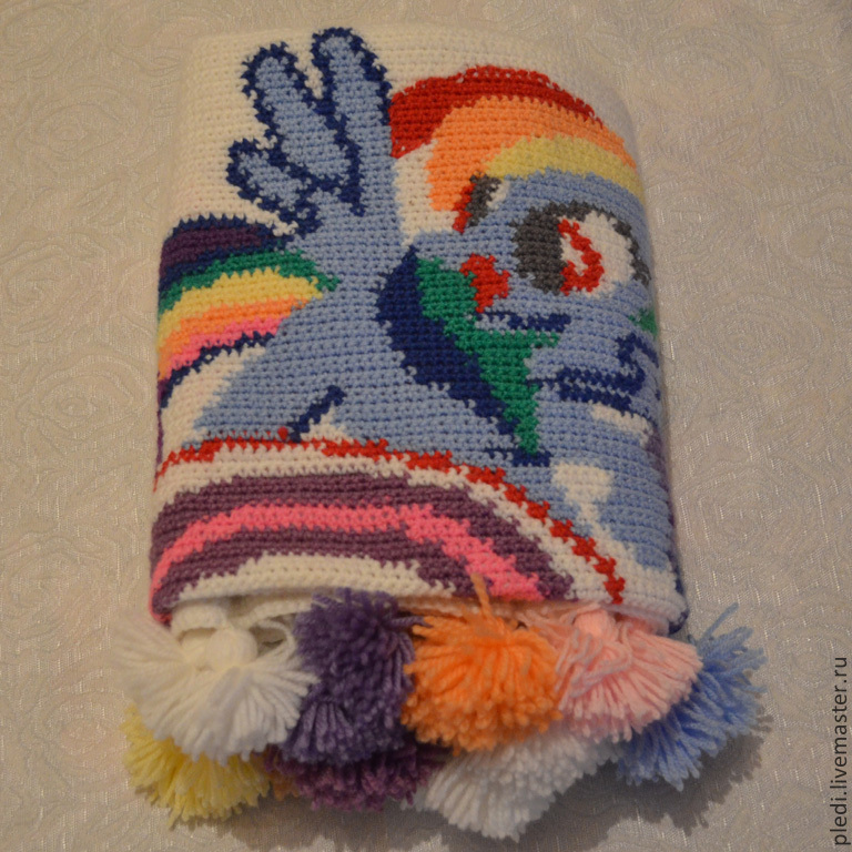 A blanket 'My little pony', Blankets, Moscow,  Фото №1