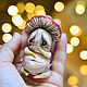  Грибочек. Полимерная глина, Интерьерная кукла, Владивосток,  Фото №1