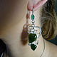 Order Set 'Tannin grove'.Silver,jade,chrysoprase. BuffSilverArt (buffsilverart). Livemaster. . Jewelry Sets Фото №3