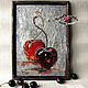 Picture in a frame oil acrylic still life cherries CHERRIES With IMAGINATION. Pictures. pictures & decor of TanyaSeptember. Online shopping on My Livemaster.  Фото №2