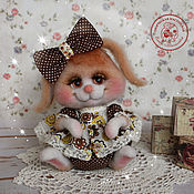 Куклы и игрушки handmade. Livemaster - original item Hare Leela felted wool. The toy is made of wool. Felted toy. Handmade.